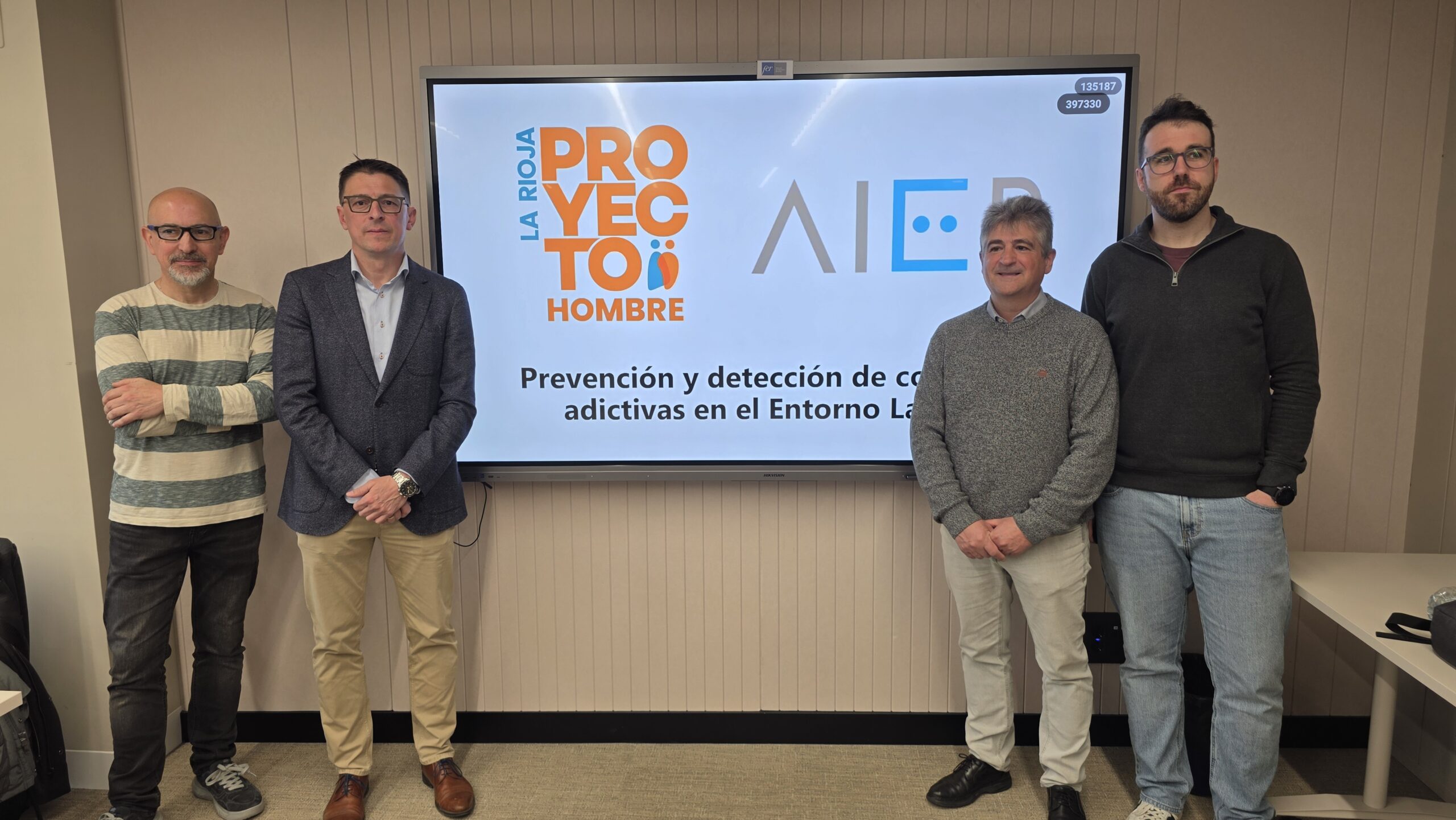 Empresas riojanas abordan la prevención de conductas adictivas en el entorno laboral junto a Proyecto Hombre La Rioja